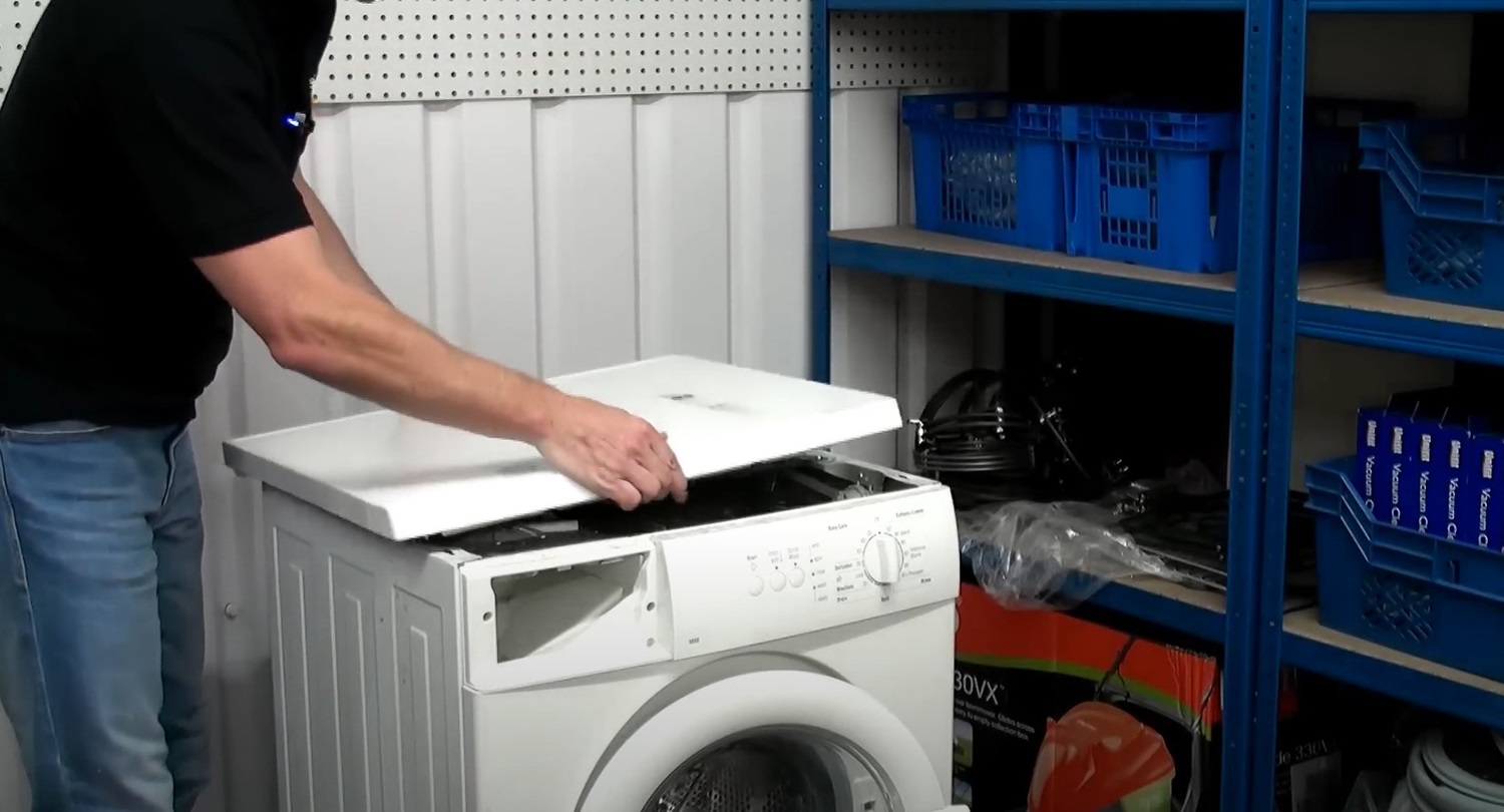 Bosch Washing Machine Door Seal refit lid